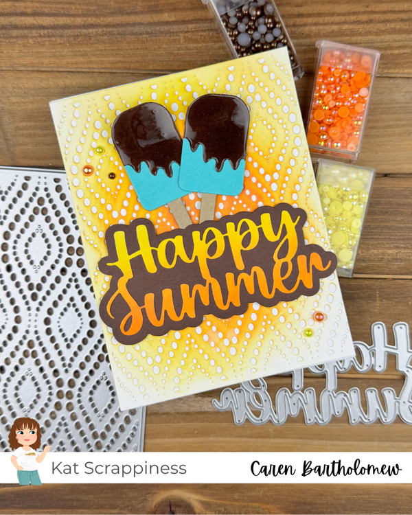 Happy Summer Popsicle Card