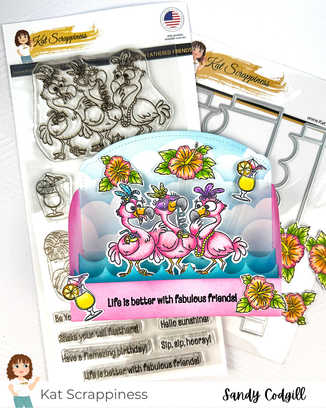 Fabulous Feathered Friends 3-D Box Card