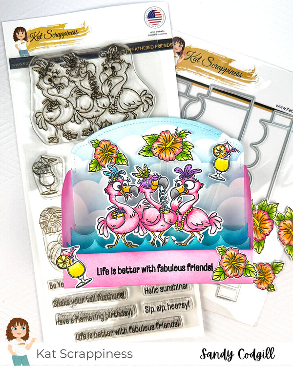Fabulous Feathered Friends 3-D Box Card