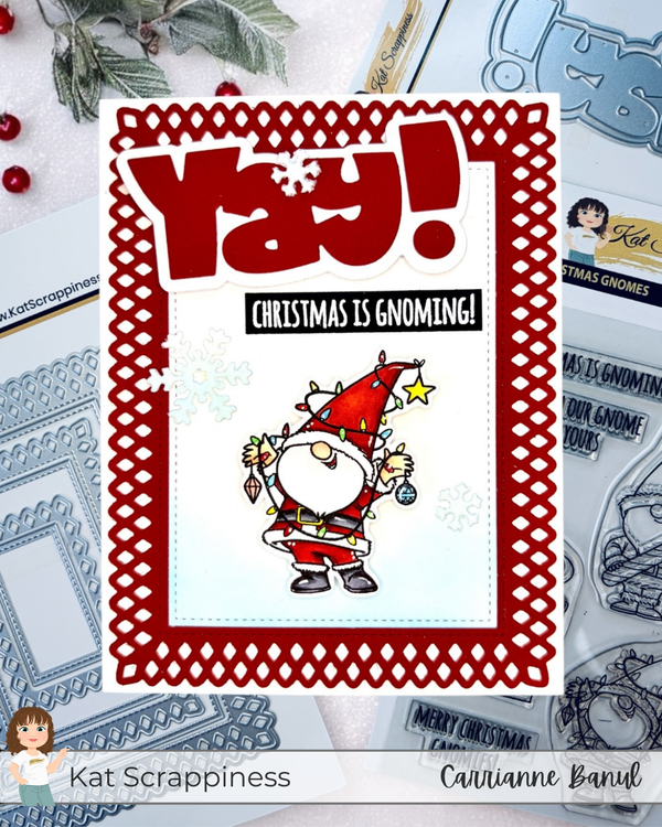 YAY! Christmas is Gnoming!