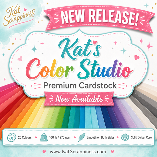 Introducing Kat's Color Studio Premium Cardstock!