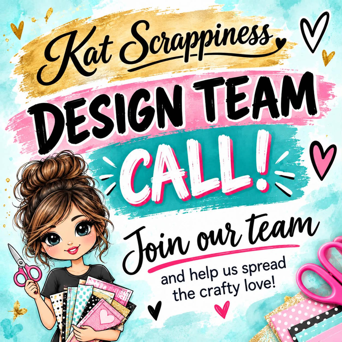 Kat Scrappiness Design Team Call!