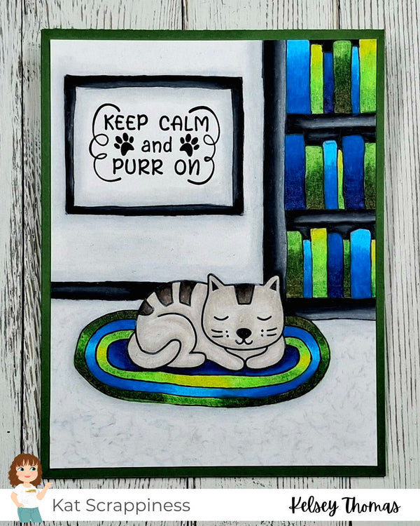 Sketchy Sundays with Kelsey! Keep Calm and Purr On