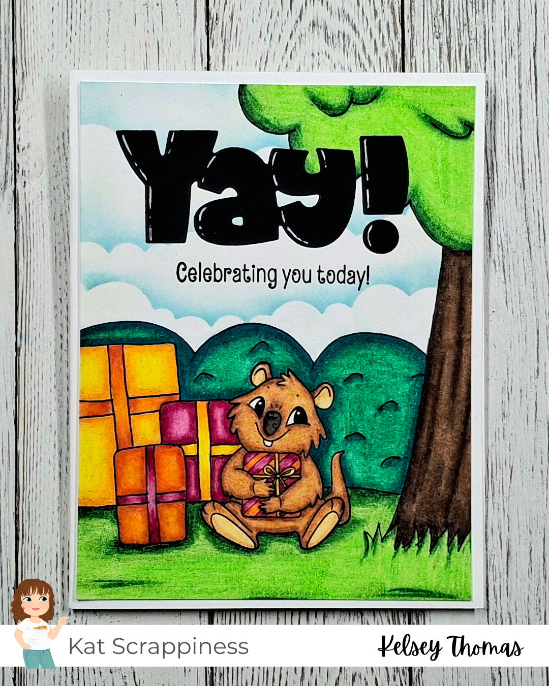 Sketchy Sundays with Kelsey! Yay! Celebrating You Today!