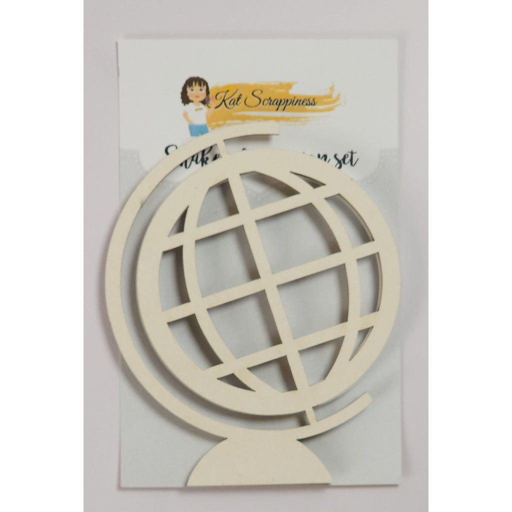 Globe Shaker Card Kit - 154