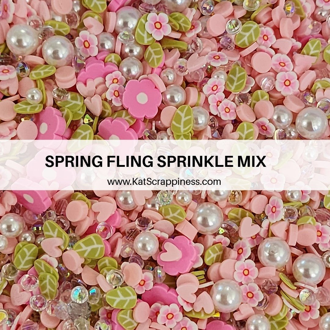 Mixed Flower Sprinkles - Kat Scrappiness