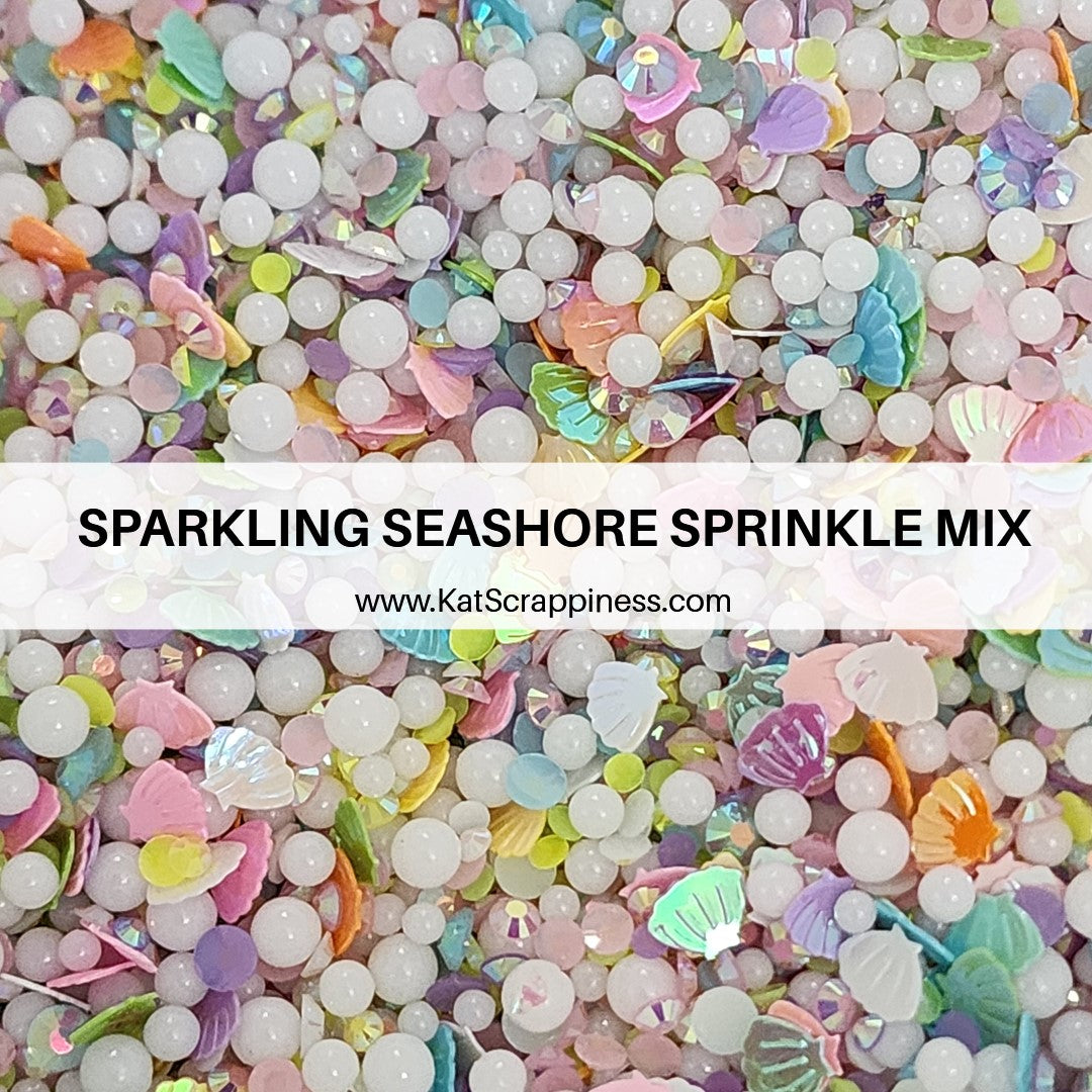 Sparkling Seashore Embellishment Mix