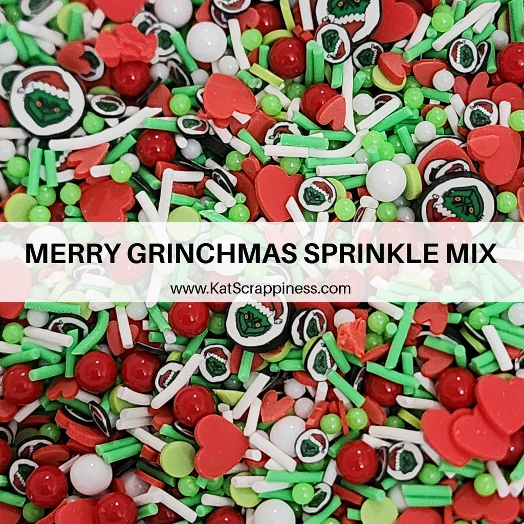 Merry Grinchmas Sprinkle Mix