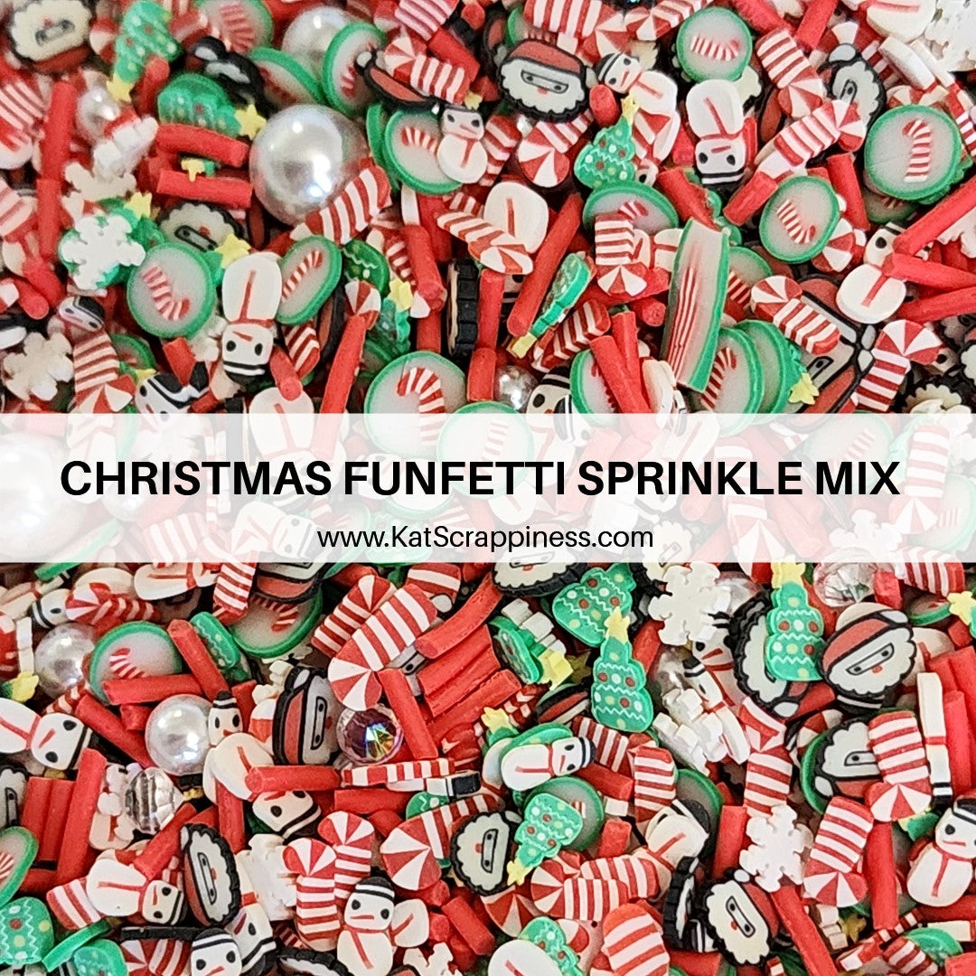 Christmas Funfetti Sprinkle Mix
