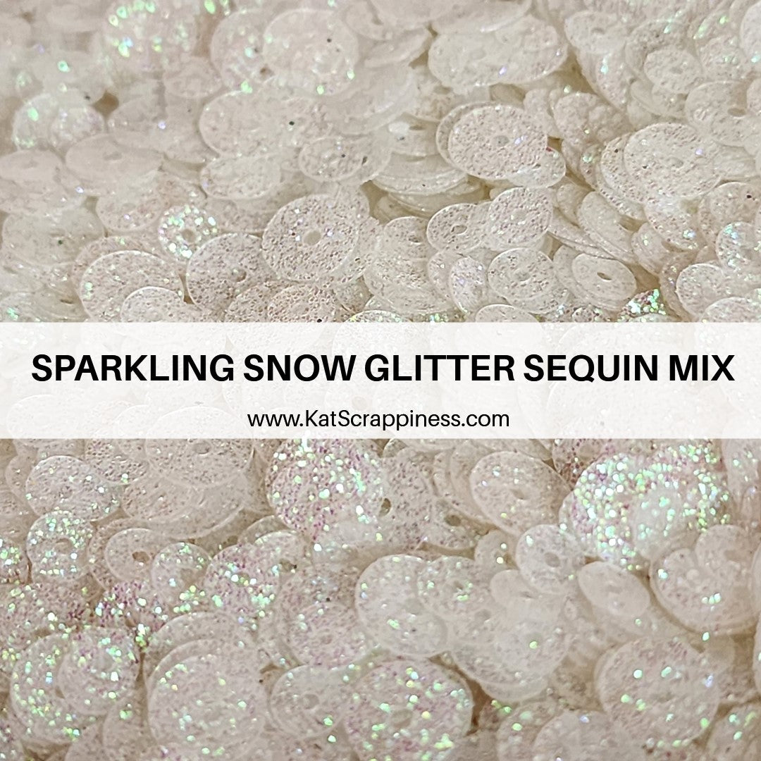 Sparkling Snow Glitter Sequin Mix
