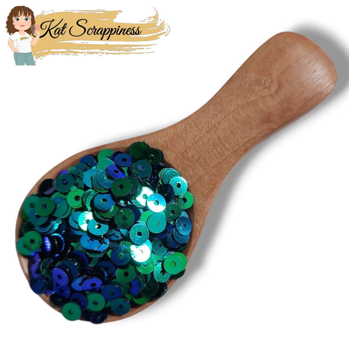 Peacock Feathers Sequins