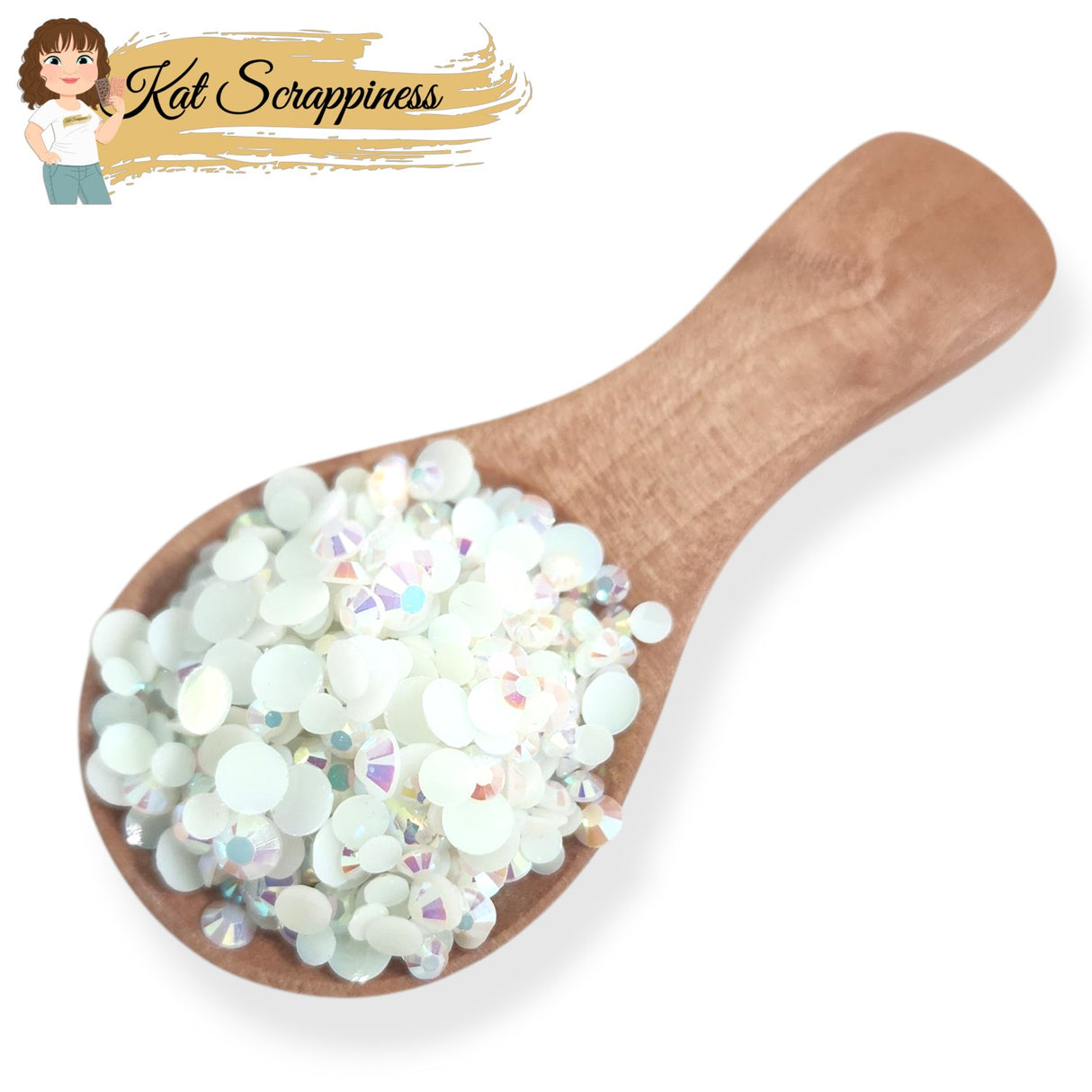 Crystal White Jewel Mix