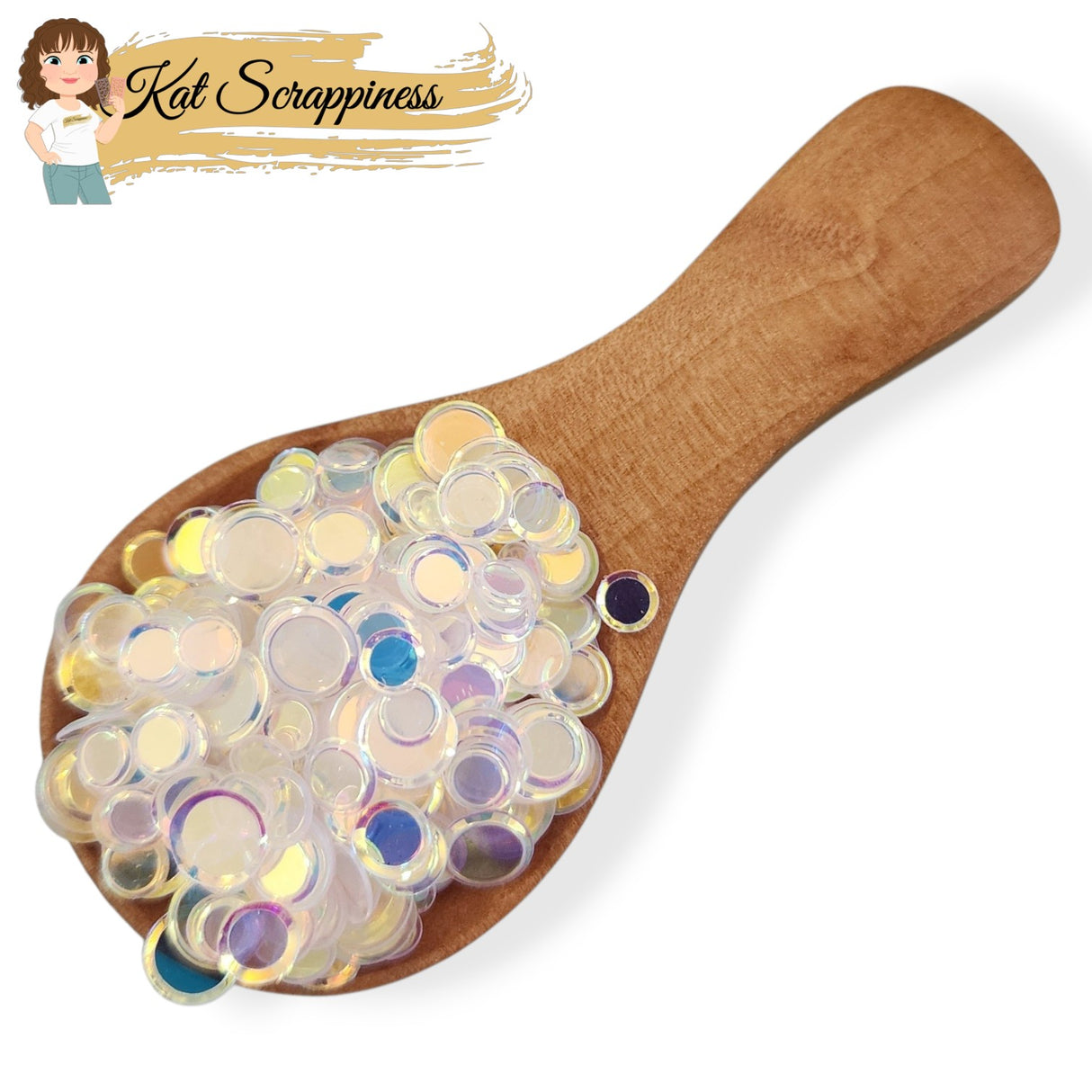 Pearlescent Solid Round Confetti Sequin Mix