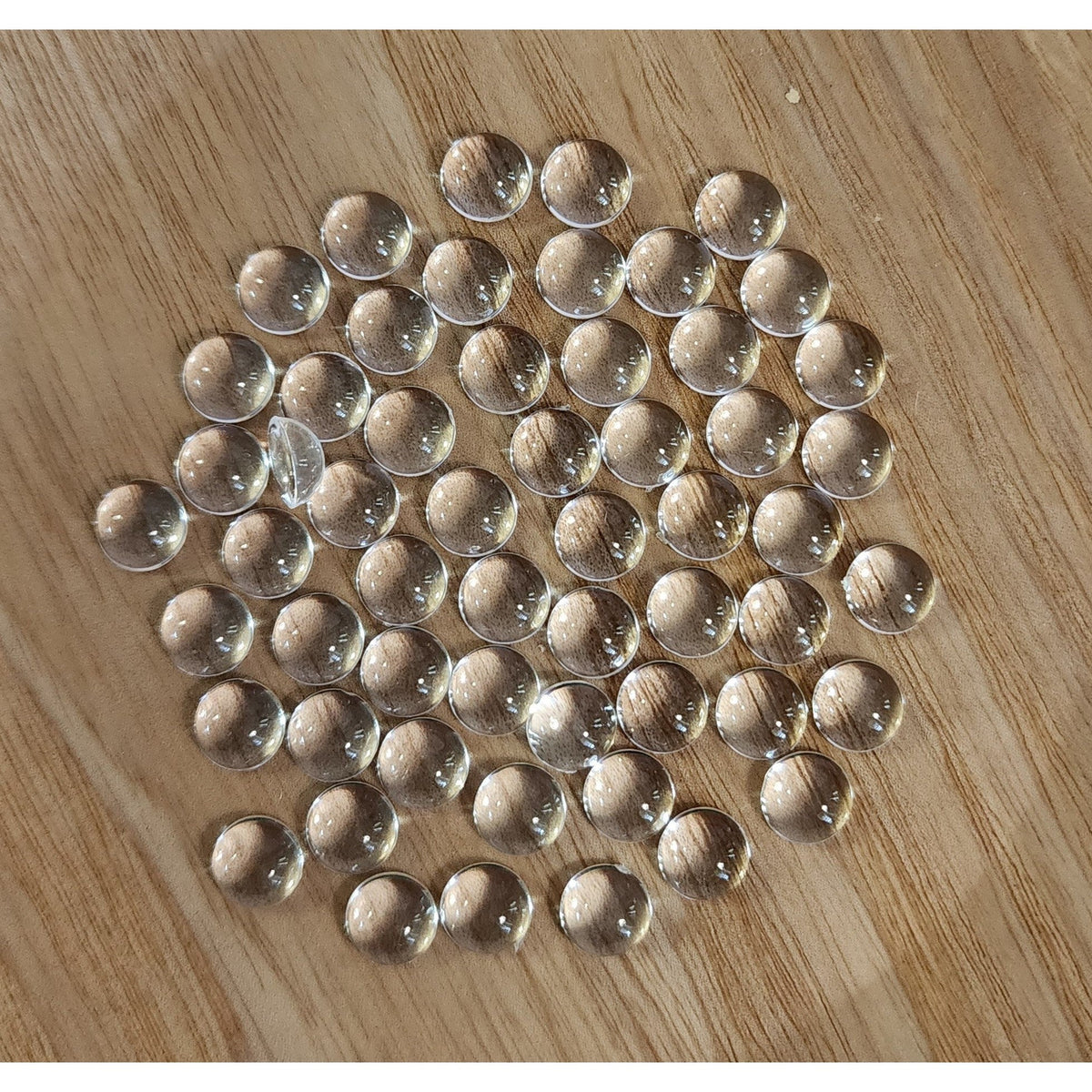 8mm Sparkling Clear Droplets