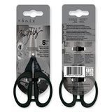 Tim Holtz Non-Stick Titanium Micro Serrated Mini Snips 5"