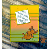 A New Career Clear Stamp by Riley & Co