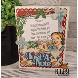 Domestic Housewife Clear Stamp by Riley & Co