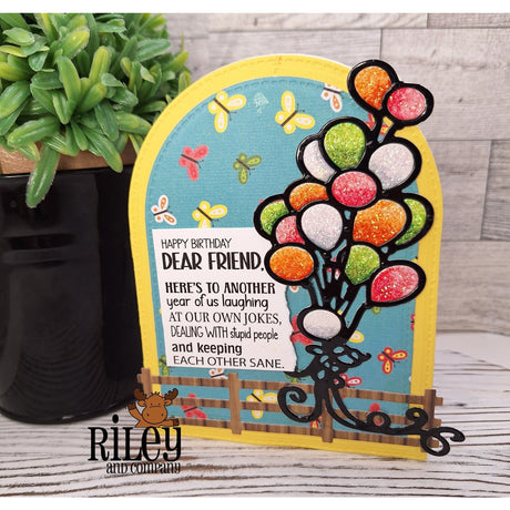 Keeping Each Other Sane Clear Stamp by Riley & Co