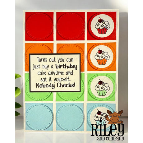 Buy A Birthday Cake Anytime Clear Stamp by Riley & Co