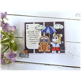 Pole-Dancing Accident Clear Stamp by Riley & Co