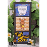 Pole-Dancing Accident Clear Stamp by Riley & Co