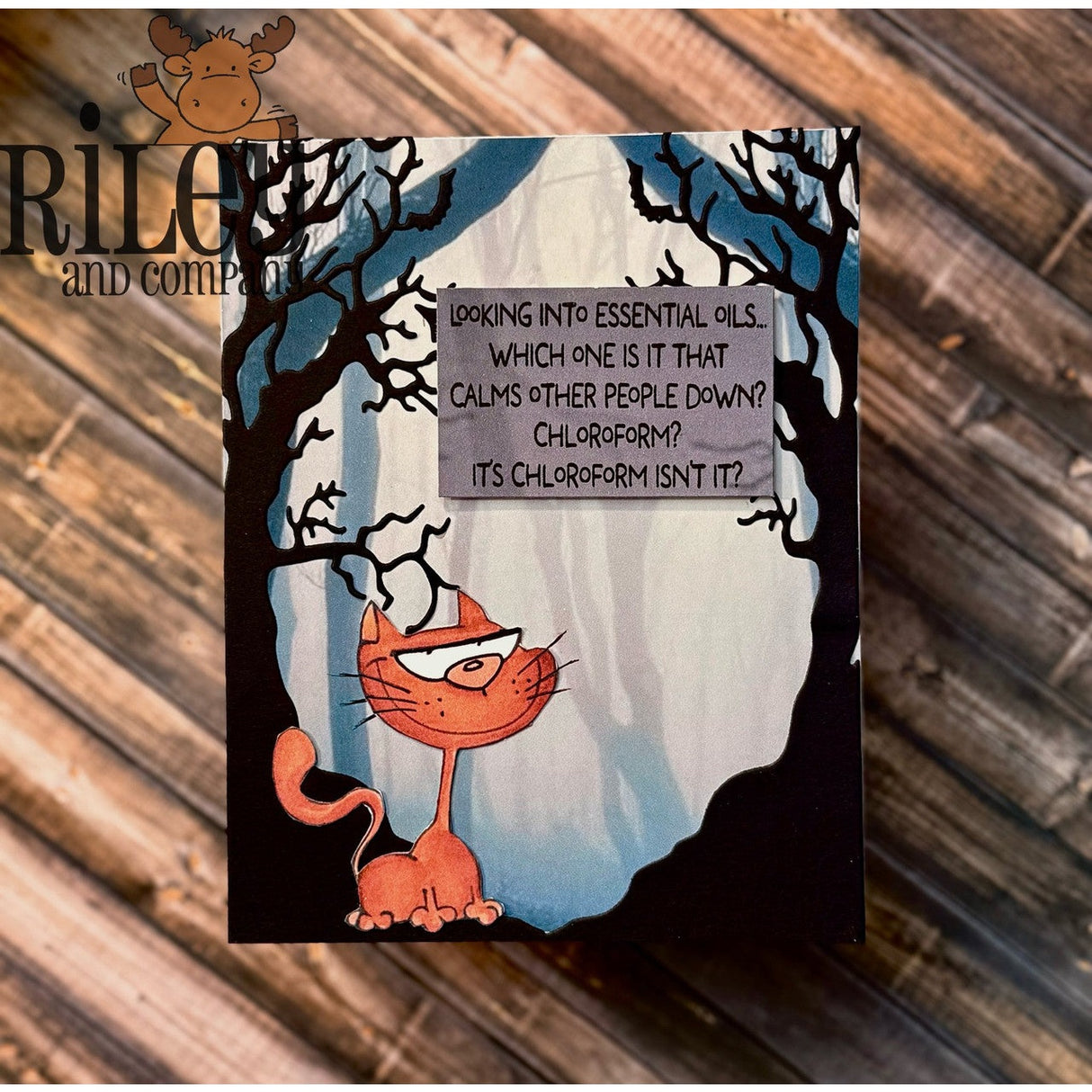 Essential Oil Clear Stamp by Riley & Co