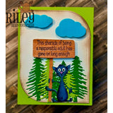 Charade Has Gone Long Enough Clear Stamp by Riley & Co