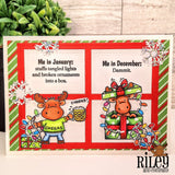 Tangled Light Dilemma Clear Stamp by Riley & Co