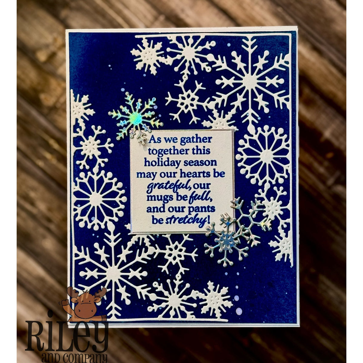 Stretchy Pants Clear Stamp by Riley & Co