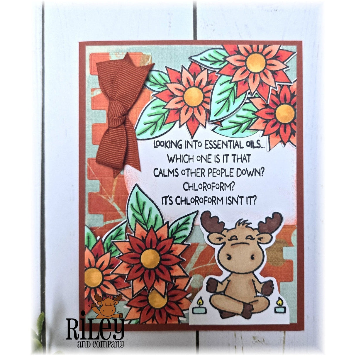 Essential Oil Clear Stamp by Riley & Co