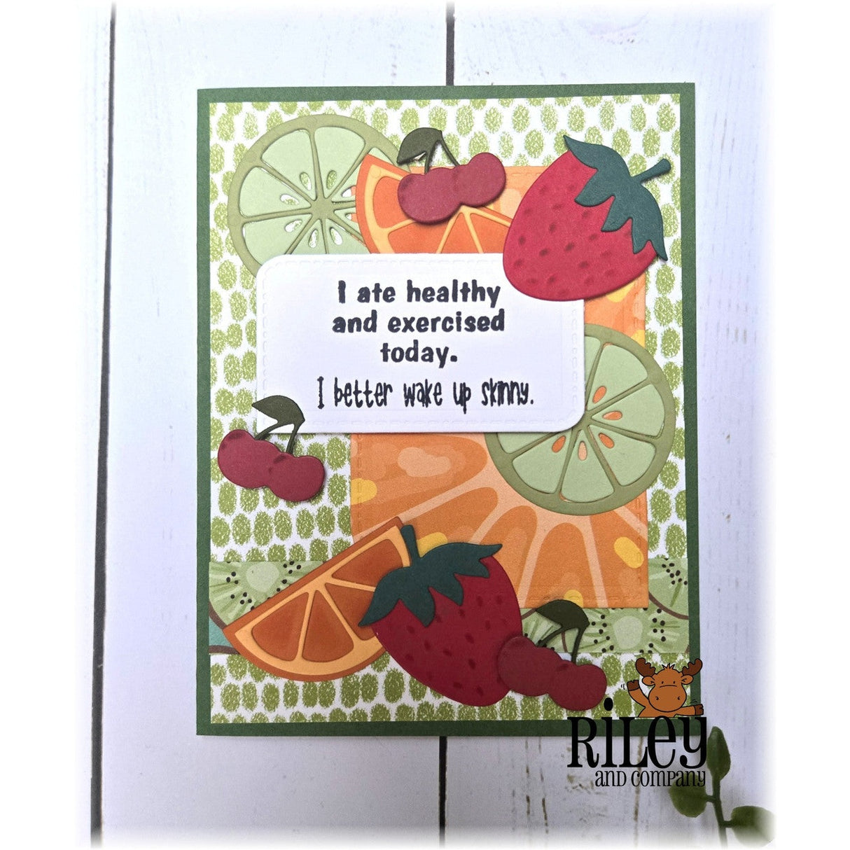 I Better Wake Up Skinny Clear Stamps by Riley & Co