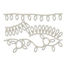 Christmas Lights Chipboard Embellishments