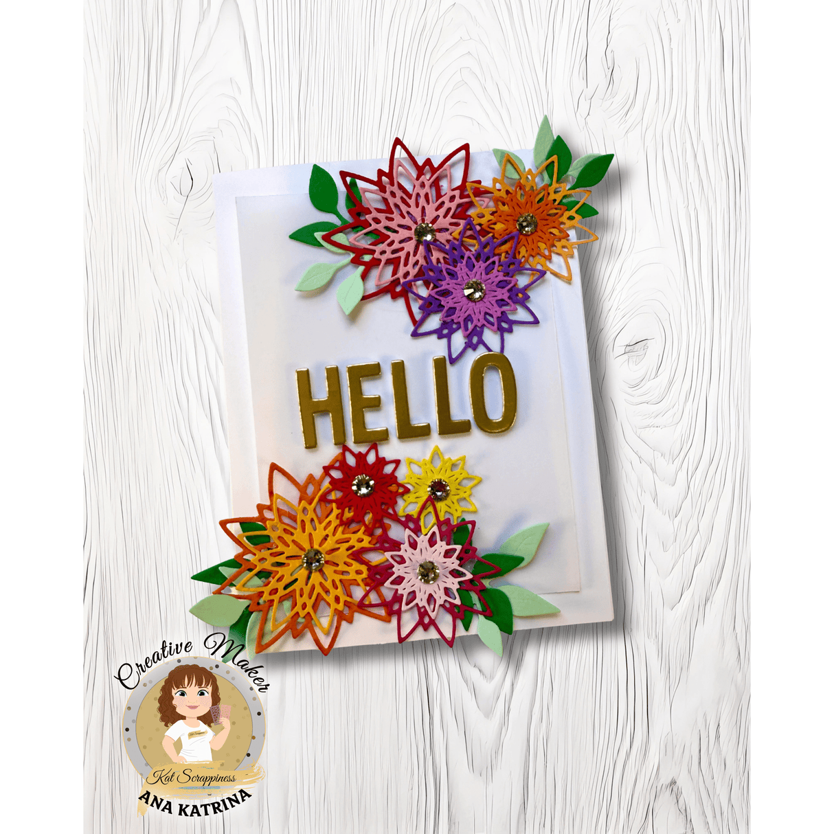 Fine Line Flowers Craft Dies