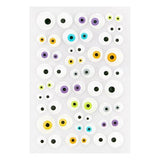 Spellbinders Monster Eyes Enamel Stickers