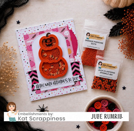 "Jack O'Lanterns" Sprinkle Mix