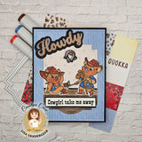 "Howdy" Shadow Sentiment Craft Die - New Release!