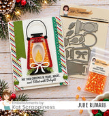Orange Shaker Tinsel