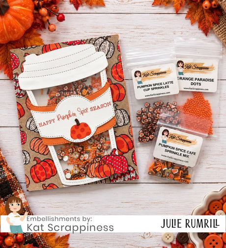 Pumpkin Spice Latte Cup Sprinkles