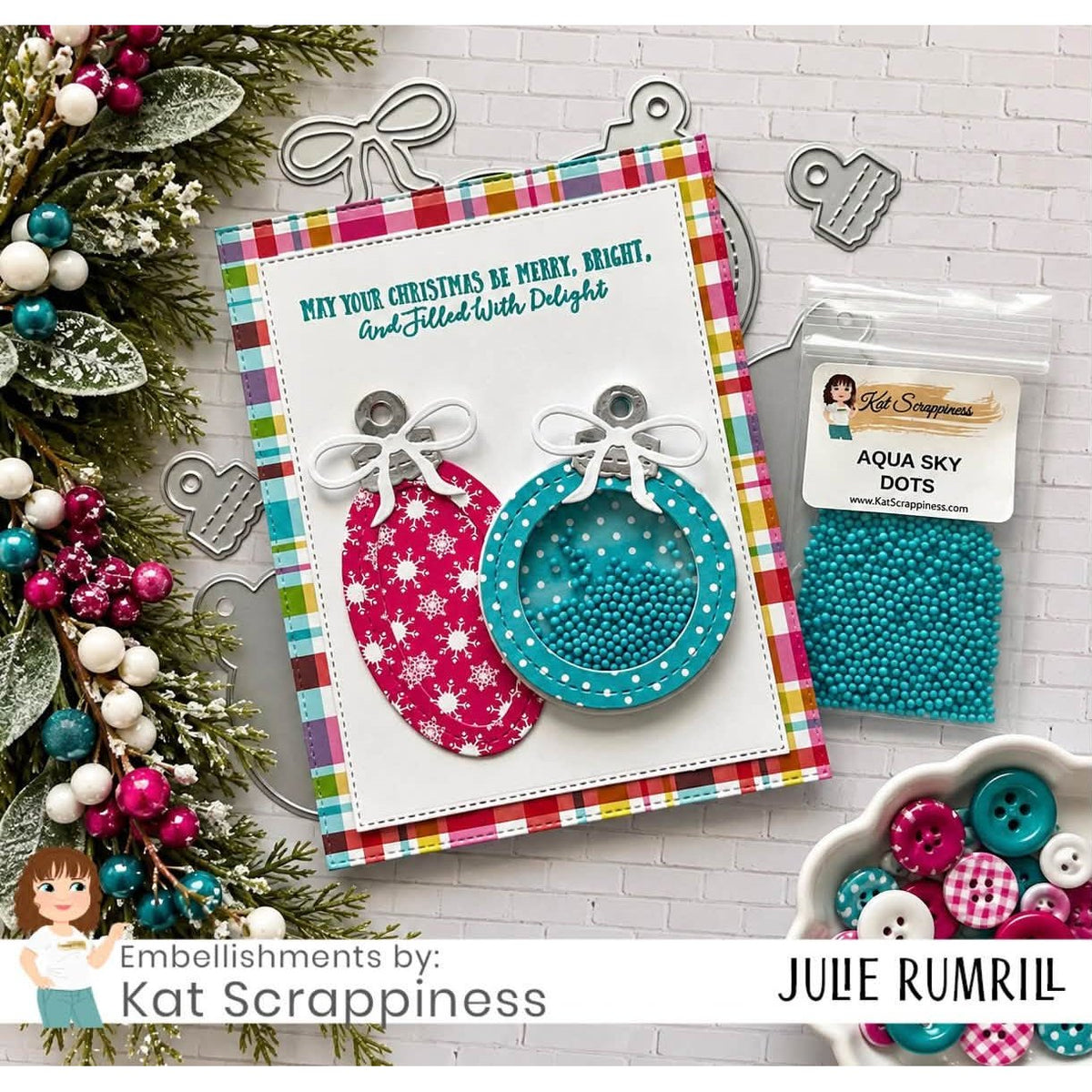 Christmas Shaker Ornament Craft Dies