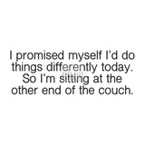 Do Things Differently Cling Stamp by Riley & Co