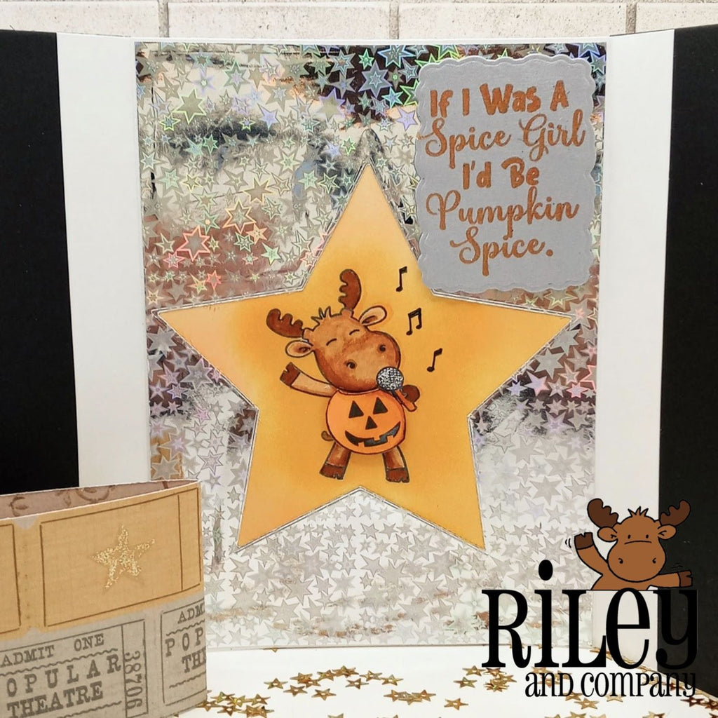 Spice Girl Cling Stamp by Riley & Co