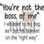 You're Not the Boss of Me Cling Stamp by Riley & Co