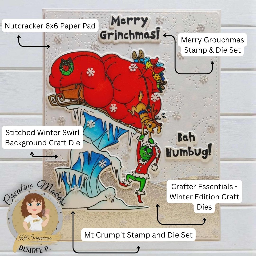 Mt Crumpit 3x4 Stamp Set - New Release!