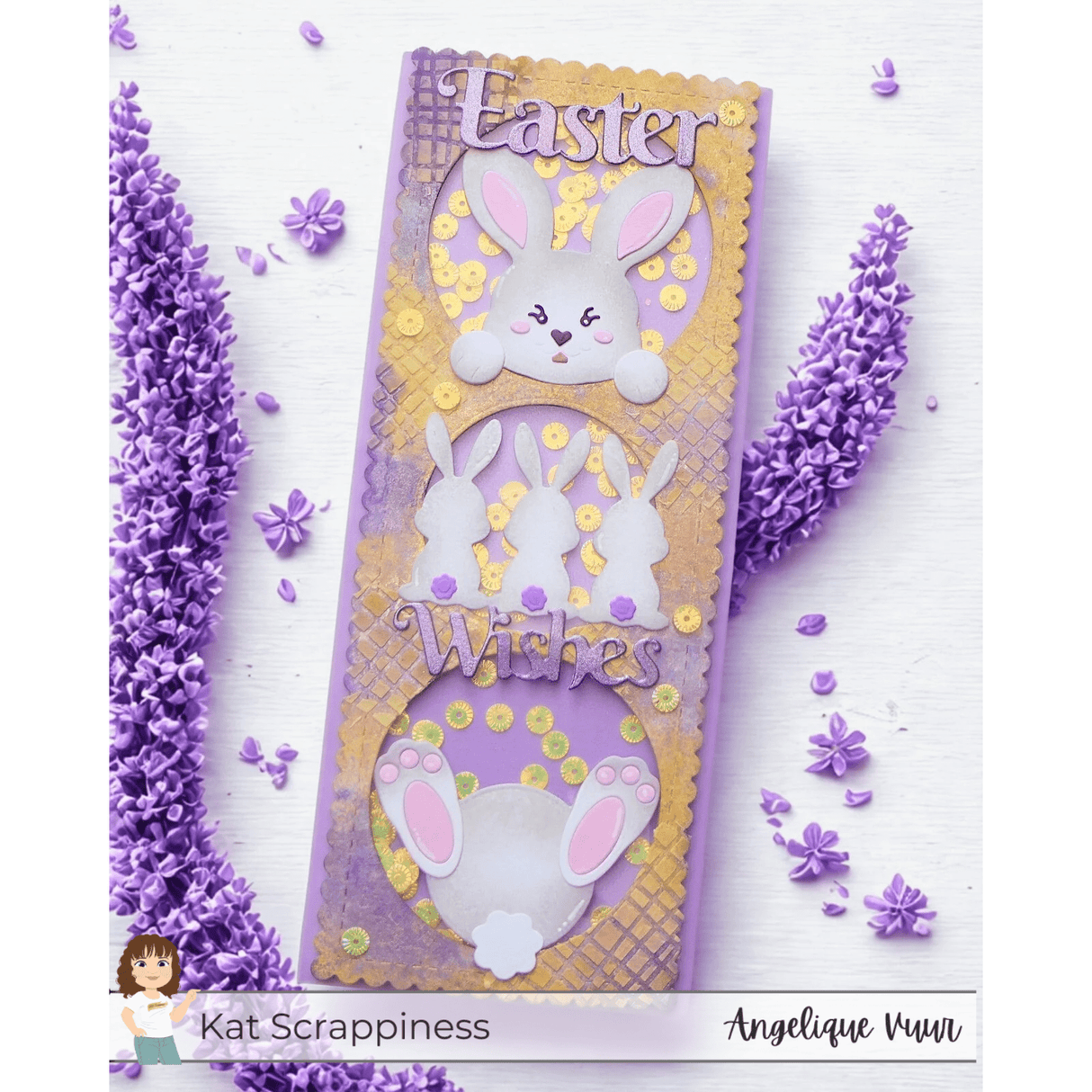 Peeking Bunny (& Bunny Butt) Craft Dies