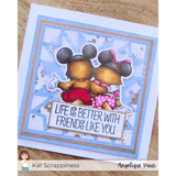 Sentiment Shoppe – Within the Fold: "Highland Mini Moos Sentiments" 6x6 Stamp Set - New Release!