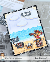 A2 Wave Border Craft Dies - CLEARANCE!