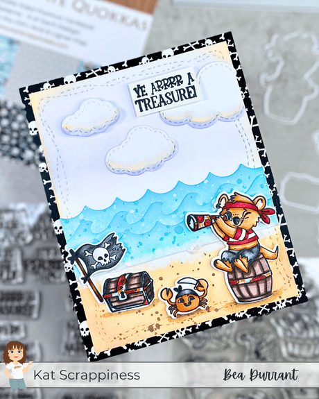 A2 Wave Border Craft Dies - CLEARANCE!