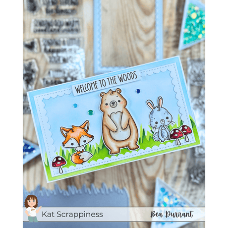 Sentiment Shoppe – Within the Fold: "Woodland Critter Sentiments" 6x6 Stamp Set - New Release!