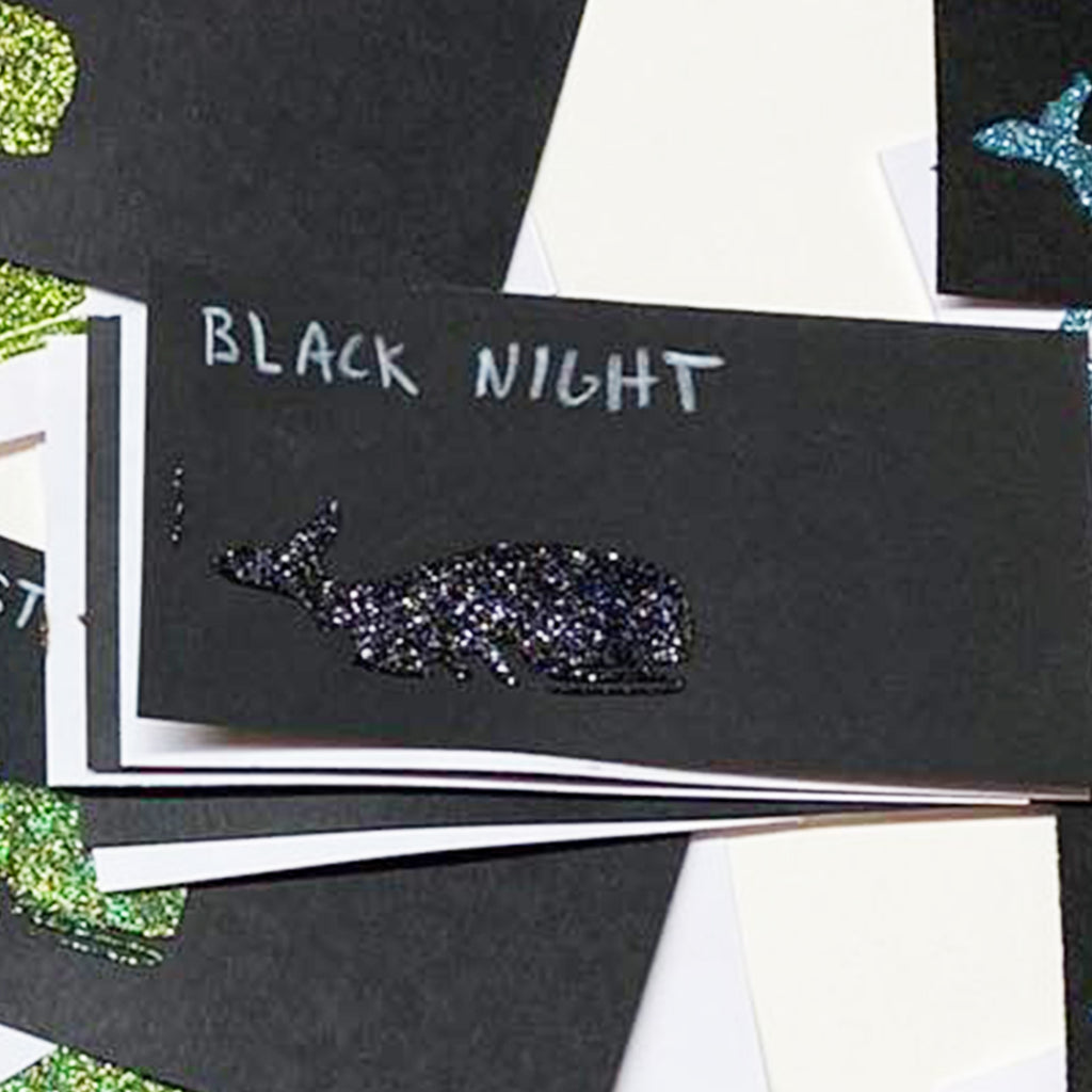 Black Night Glitter Mousse