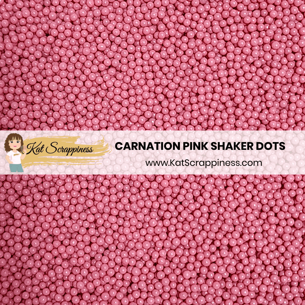 Carnation Pink Shaker Dots - New Release!